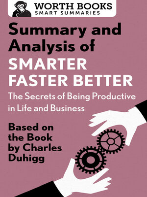 cover image of Summary and Analysis of Smarter Faster Better